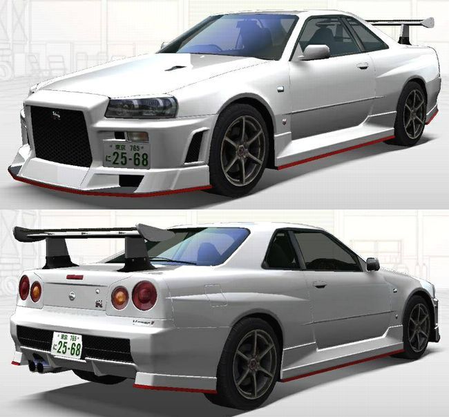 SKYLINE GT-R V-specII (BNR34) - 湾岸ミッドナイト MAXIMUM TUNEシリーズ攻略・まとめ(本館) Wiki*